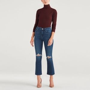 7 For All Mankind High Waist Slim Kick Jeans NWT